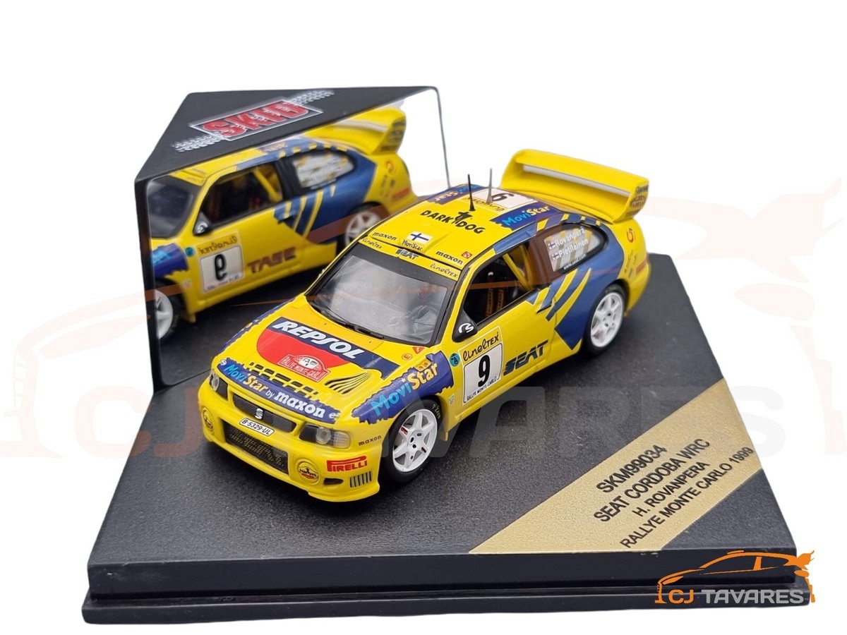 Seat Cordoba WRC - Rallye Automobile Monte-Carlo 1999 - Rovanperä