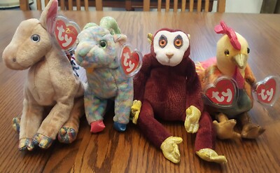 Ty Beanie babies Zodiac all 12 Chinese Zodiac characters all Mint
