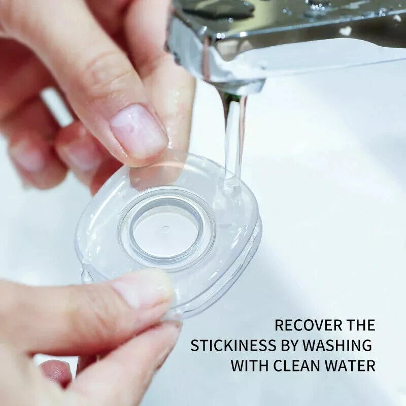 Nano Magic Paste Phone Holder Sticky Gel Pad Desktop Car Sticker Phone Stand UK - Image 3 of 4