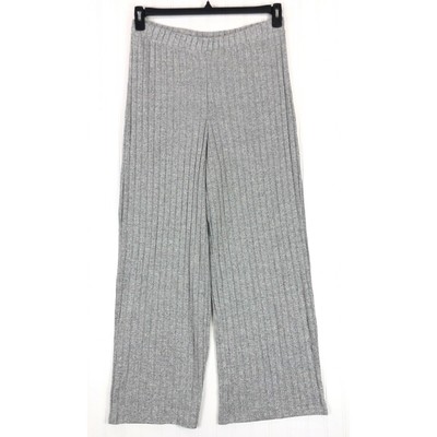 Vero Moda Womens size X-Large pants gray Tilda Ribbed flare XL
