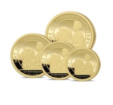 Queen Elizabeth II 95th Birthday 2021 SOTD Gold Proof Sovereign Deluxe Set