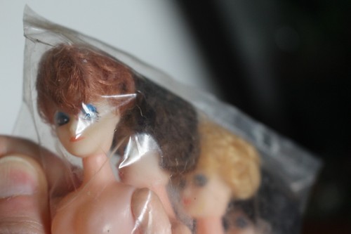 Vintage Doll Cake Toppers Moveable Arms Barbie Look Alike Hong Kong NOS Wilton - Picture 14 of 14