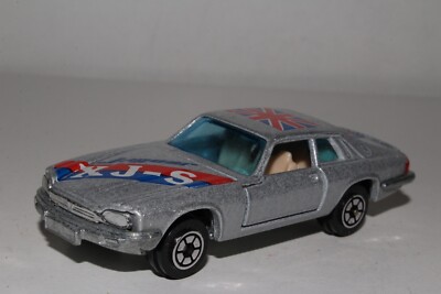 YATMING DIECAST HONG KONG JAGUAR XJS, SILVER, 1:64, ORIGINAL, LOT A