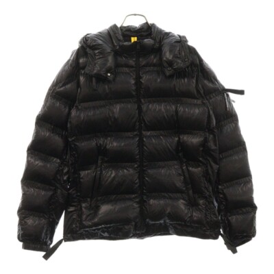 MONCLER 20AW LANTZ Nylon Down Jacket Black F209H1A50800