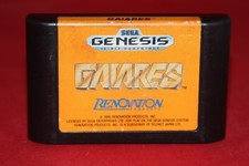 Gaiares (Sega Genesis, 1990) Authentic Game Cartridge.