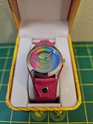 20th Century fox  Glee Wrist Watch Rainbow And Pink, NOS!
