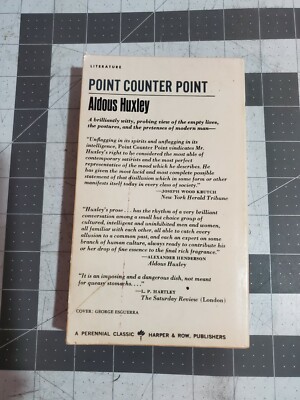 Point Counter Point by Aldous Huxley 1965 | eBay