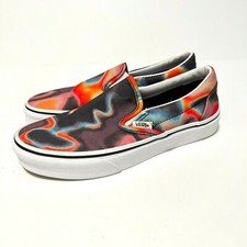 Vans Classic Slip On Shoe Dark Aura Tie Dye Men  s Size 5.5 Women's Size 7 No Box