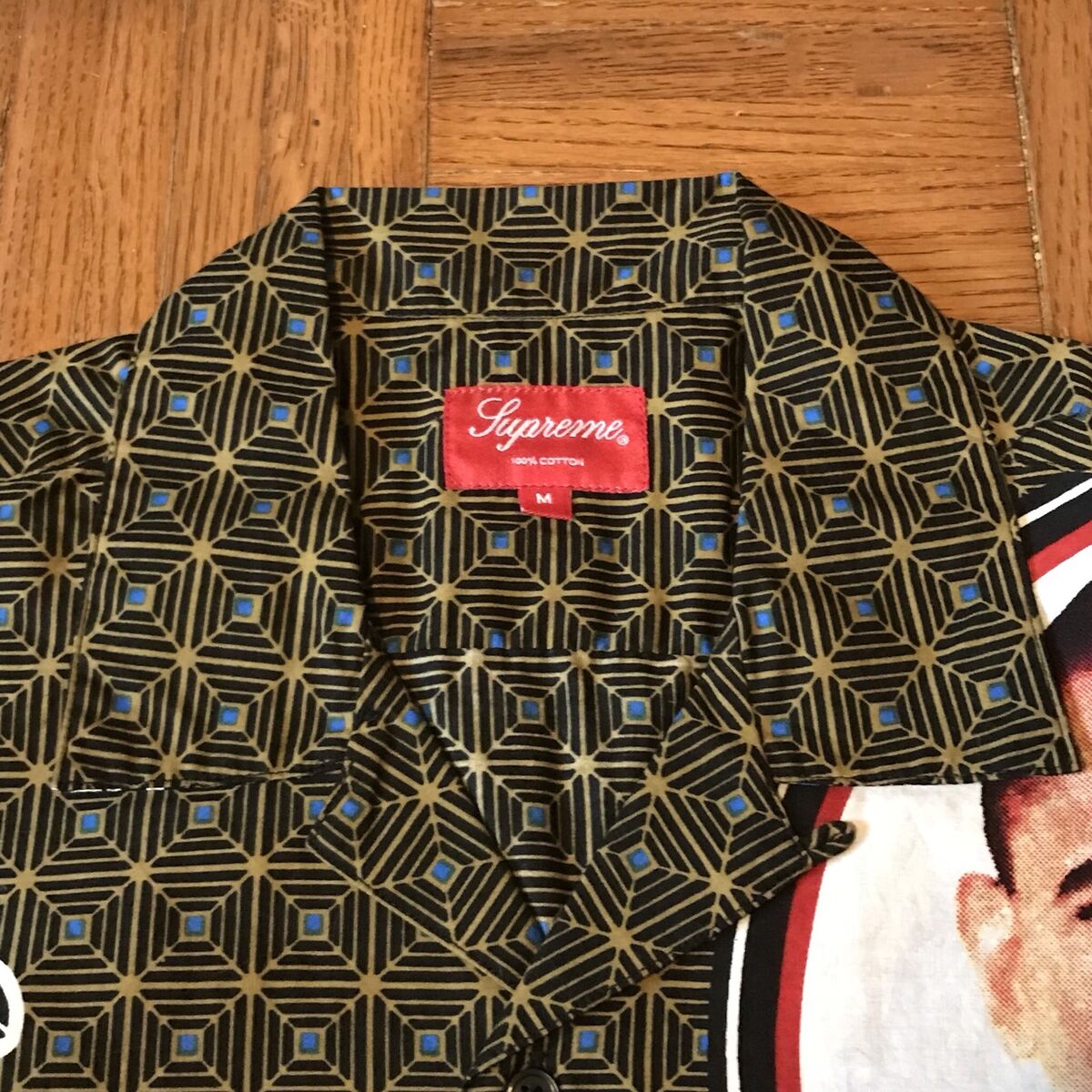 Supreme Obama Shirt Green Size M SHIPS ANYWHERE