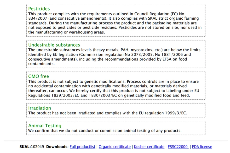Chlorella 500 mg – Organic Tablets – Detox, Vitamins & Minerals Support – Sowelo - Image 4 of 4