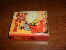 vintage BIG LITTLE BOOK:  BILLY THE KID ON TALL BUTTE, saalfield