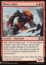 MTG Magic the Gathering Miner's Bane (1011/1703) Mystery Booster NM