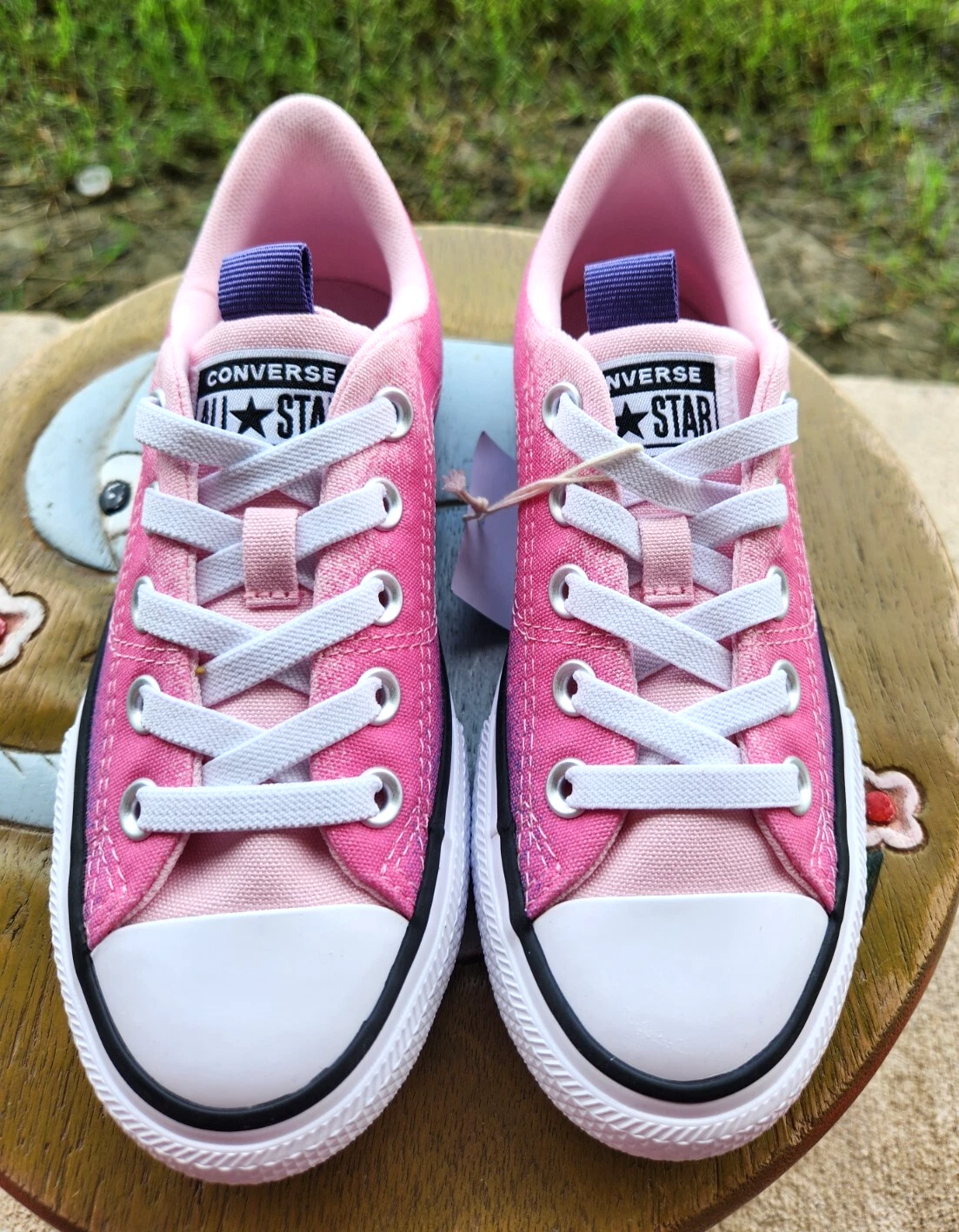 Converse basse "Pink Fade" bambina NUOVISSIME PS 1Y