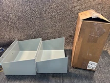 (Box of 2) nVent Hoffman Floor Stand 12" x 16" Gray Steel AFK1216 For Enclosure