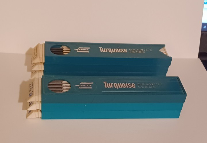 Vintage Eagle Turquoise Drawing Leads #6375 E1 E2 E3 and #2375 H 2H 3H
