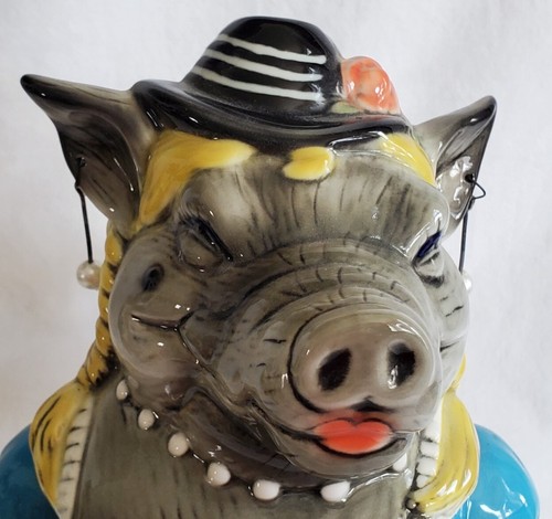 Vtg 11" Rosie Boaress Oktoberfest Barmaid Character Stein King Germany LE - Picture 8 of 21