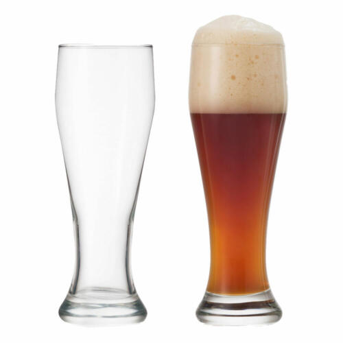 montana: :basic Weizenbierglas 2er Set Bierglas Weizenglas Bier Glas 655 ml - Afbeelding 1 van 3