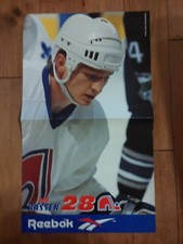 Poster De Match 10x16 Pouces Bob Bassen Quebec Nordiques Vs Tampa Bay Lightning