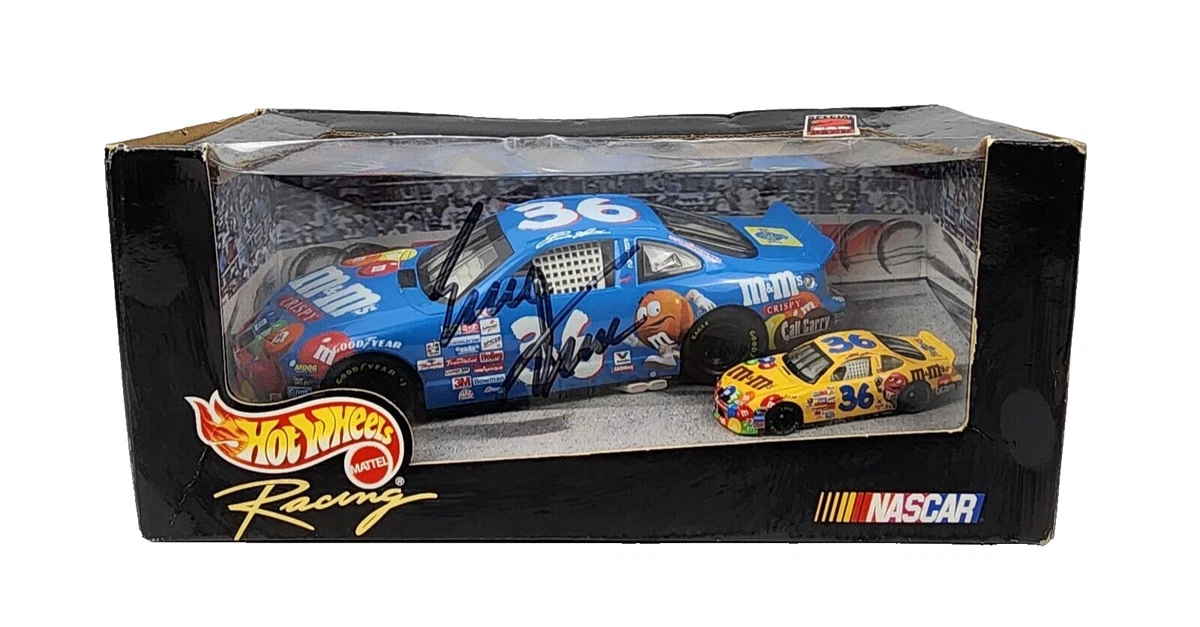 Hot Wheels Racing #36 M&Ms NASCAR Special 2 Car Set 1:24 & 1:64
