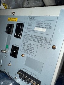 NEC FC-9821Ka Industrial Computer FC-9800 Series Dainippon Screen wafer cleaning