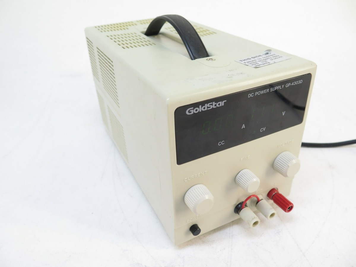 LG Gp-4303d DC Digital Power Supply 0 30v 0 3a Single Output LG Gp-4303d DC Digital Power Supply 0 30v 0 3a Single Output