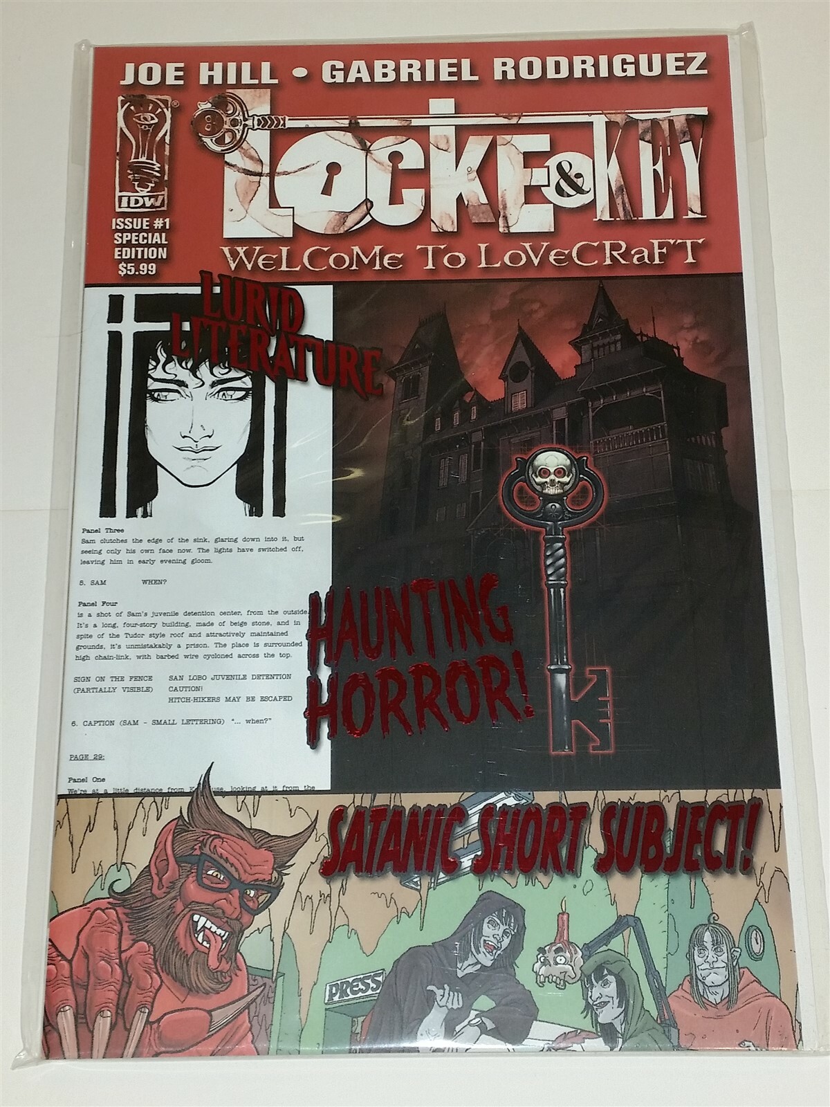 LOCKE & KEY WELCOME TO LOVECRAFT EDITION #1 IDW TPB (PAPERBACK) 9781600106293