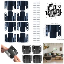 8-Piece L-Shaped Sectional Sofa Connectors with Easy Assembly -  Quality