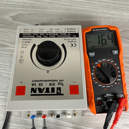 Vtg Titan Type 816 Transformator Speed Controller Train Transformer US PLUG LN - Picture 2 of 18