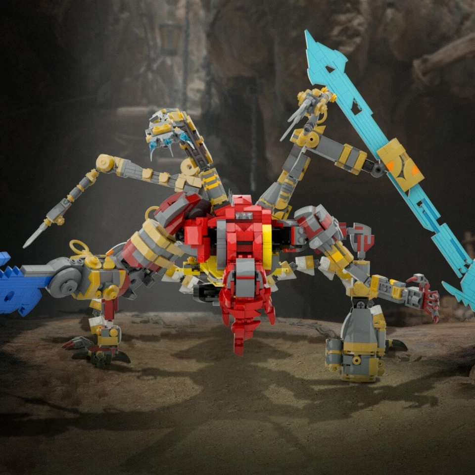 Calamity Mech Robot Building Blocks MOC Model Kit Bricks Toy Set for Kids - Image 4 of 4