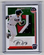 2022 Panini Hayden Dunhurst Auto Jersey 3 colors 11/35 Kansas City Royals #HG-HD