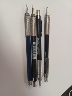 Pentel Graphgear 500 Mechanical Drafting Pencil, (0.7Mm), Medium Line,