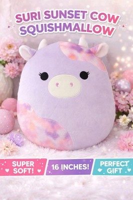 Squishmallows Original Suri Sunset Cow 16 Inch Jazwares Brand New with Tags