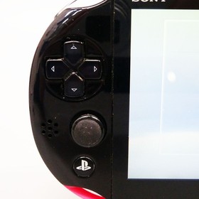 Sony Playstation PS Vita Pink Black PCH-2000 ZA15 Console only PSV Slim Used