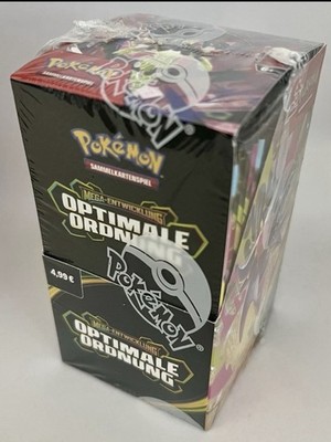 Pokemon Mega Entwicklung ''Optimale Ordnung'' 18er Booster Display Deutsch OVP