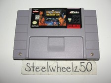 SNES WWF WrestleMania The Arcade Game Cartridge Super Nintendo 1995 TESTED CLEAN