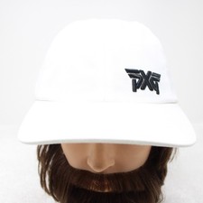 PXG Hat NWOT Adult Adjustable White Parsons Xtreme Golf 100 Cotton Baseball Cap
