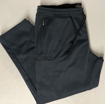 Weatherproof Vintage Men's Tech Fleece Sweatpants Relaxed Fit GRAY XXL Cargo Poc