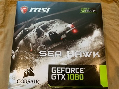MSI Sea Hawk GeForce GTX 1080 X 8GB GDDR5X Graphics Card