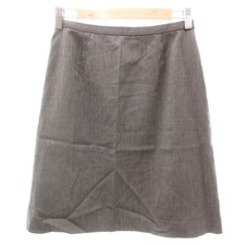 The Scotch House Gray Wool Nylon Knee-Length Skirt Size 11 Excellent Condition
