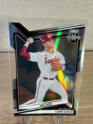 2022 Elite Extra Edition Decade Die Cut Luke Gold 57/999