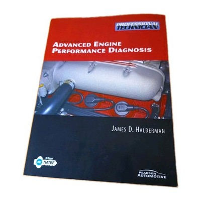 ADVANCED ENGINE PERFORMANCE DIAGNOSIS 4TH EDITION BOOK Pearson Automotive