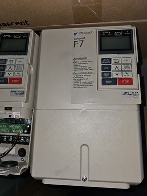 YASKAWA CIMR-F7U47P7 17.0A 10HP 480V 3Ph Varispeed F7 Drive