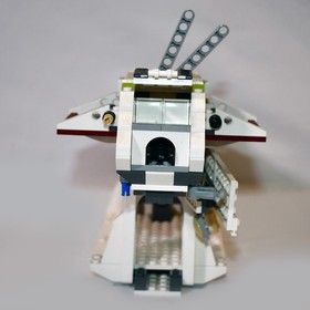 LEGO 75021 Star Wars Episode 2 Republic Gunship Partial Build With Windscreens