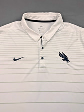 North Texas Mean Green Nike Dri-FIT Polo Shirt Men's Size 3XL White Stripe