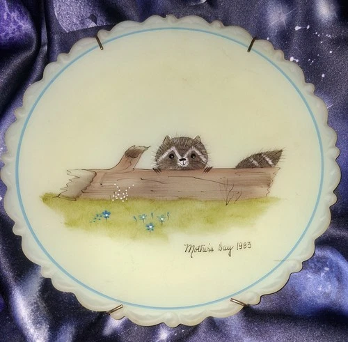 fenton mothers day plate