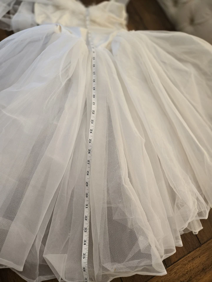 Vestido Disfraz Blanco XL Foto 4 de 4