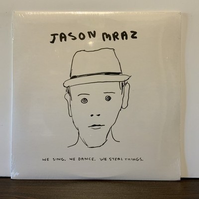 Jason Mraz   We Sing. We Dance. We Steal Things. 2008 US 1st Vinyl 2 LP SEALED!