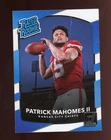 2017 Donruss #327 Patrick Mahomes II Kansas City Chiefs RC Rated Rookie