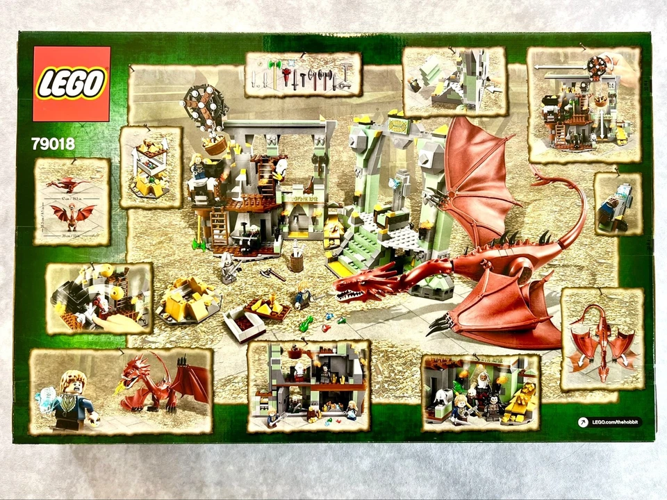 LEGO El Hobbit 79018 La Montaña Solitaria Smaug Dragon Set - Sellado Nuevo Retirado Foto 2 de 4