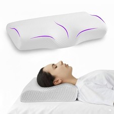 Cervical Memory Foam Pillow for Neck Shoulder Pain Relief With Regular Size